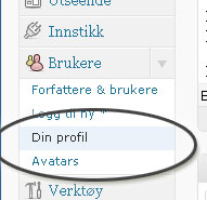 Hvordan legger jeg til profilbilde?